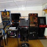 From left to right LW3, Virtual Pinball Machine, MAME Machine, Fruit Machine, Video Jukebox